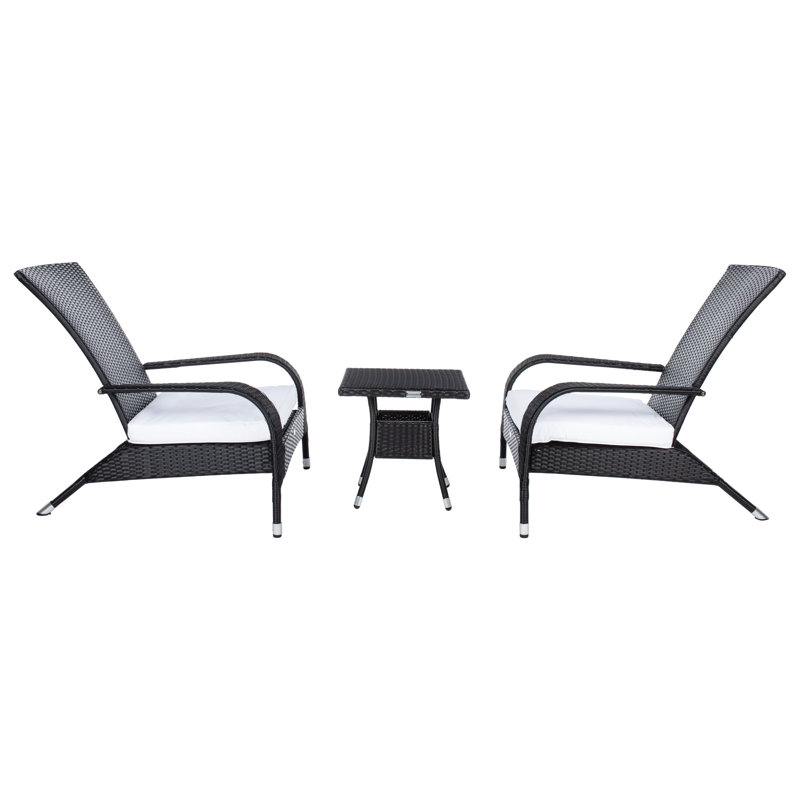 Andover Mills™ Freda 2 Person Outdoor Seating Group with Cushions